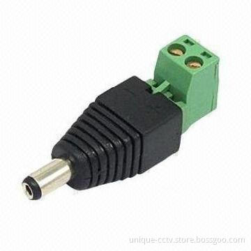 2.1 x 5.5mm DC Power Male Plug Jack Adapter Connector Socket for CCTV